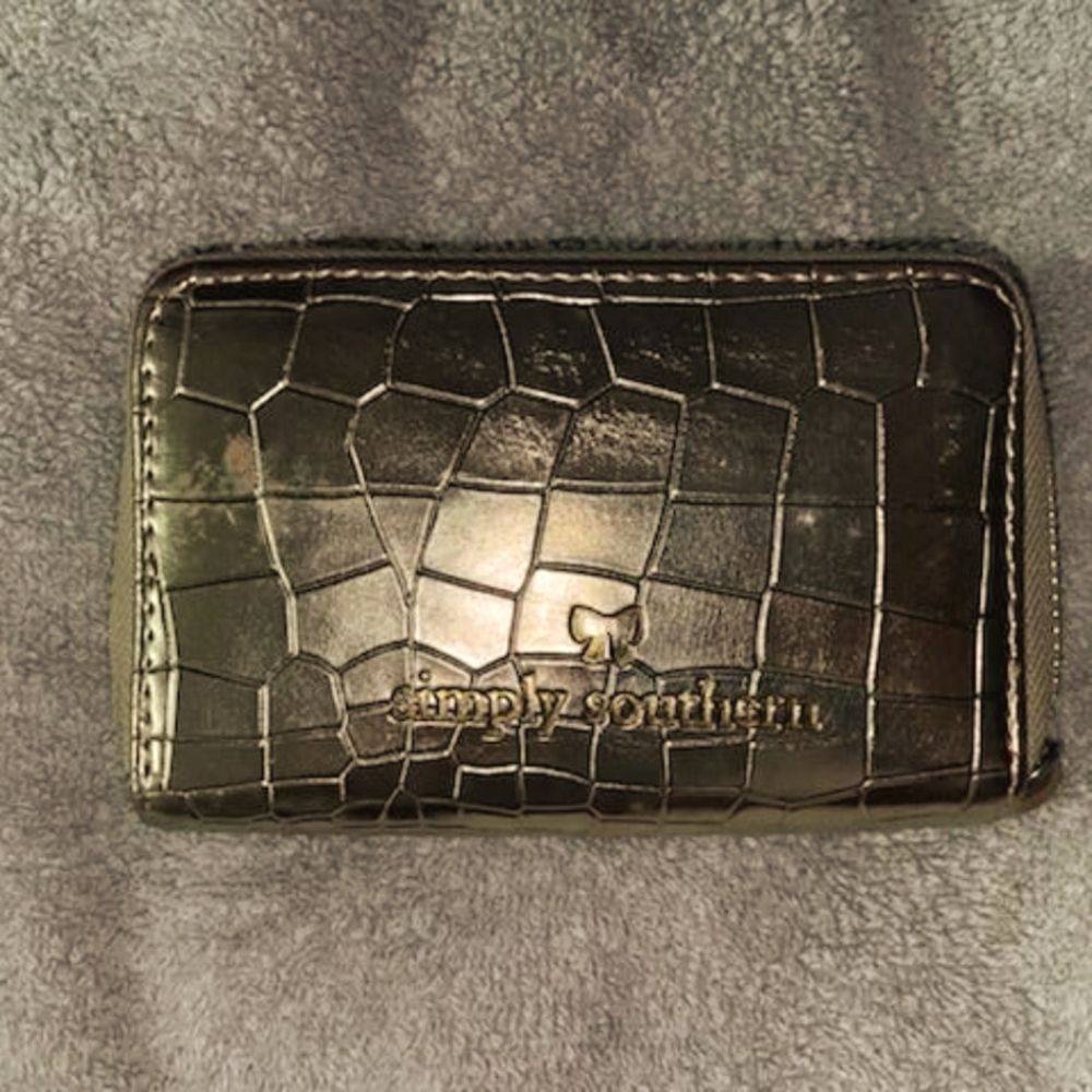 Simply Southern wallet- gold